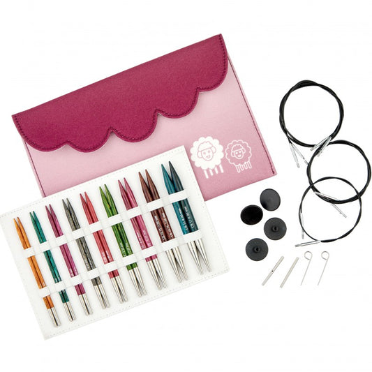 Set de agujas de tejer KnitPro Dreamz de 13 cm