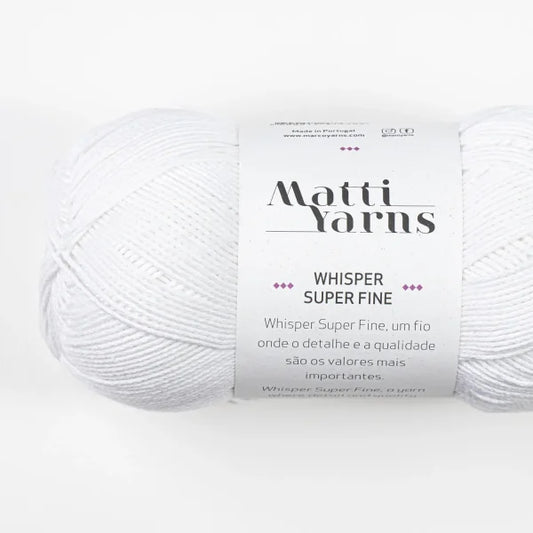 Whisper Super Fine, Matti Yarns
