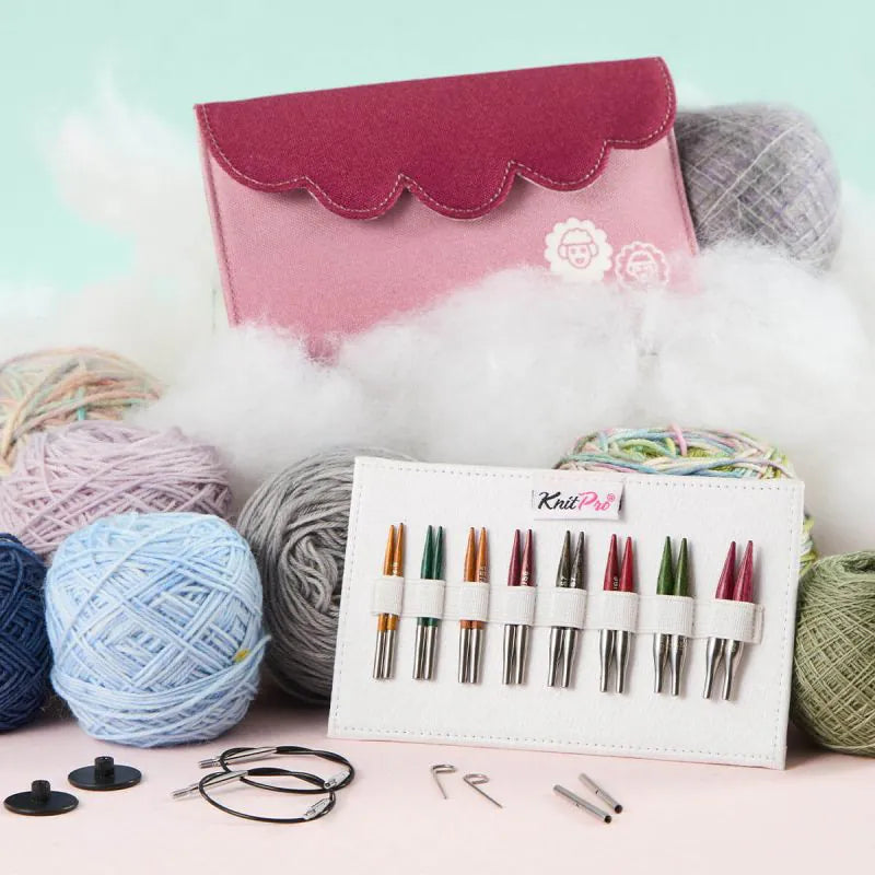 Set de agujas de tejer KnitPro Dreamz de 13 cm