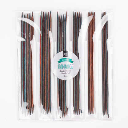 Set de Agujas de Doble Punta (abedul), Drops Pro Romance