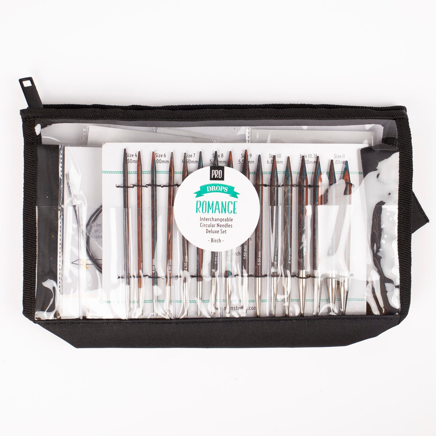 Set de agujas circulares intercambiables Deluxe, Drops