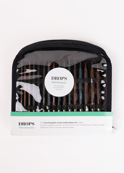 Interchangeable Circular Needles Deluxe Set, Drops