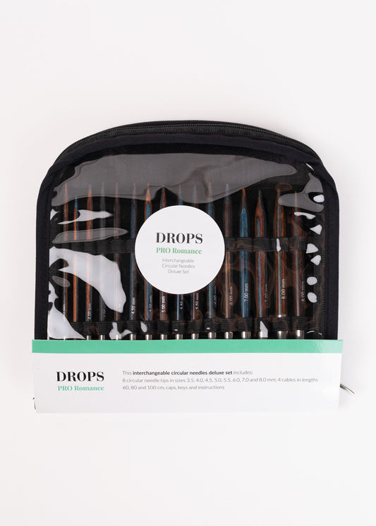 Interchangeable Circular Needles Deluxe Set, Drops