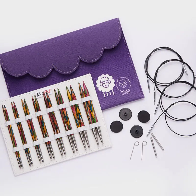 Set de agujas de tejer KnitPro Symfonie 13 cm