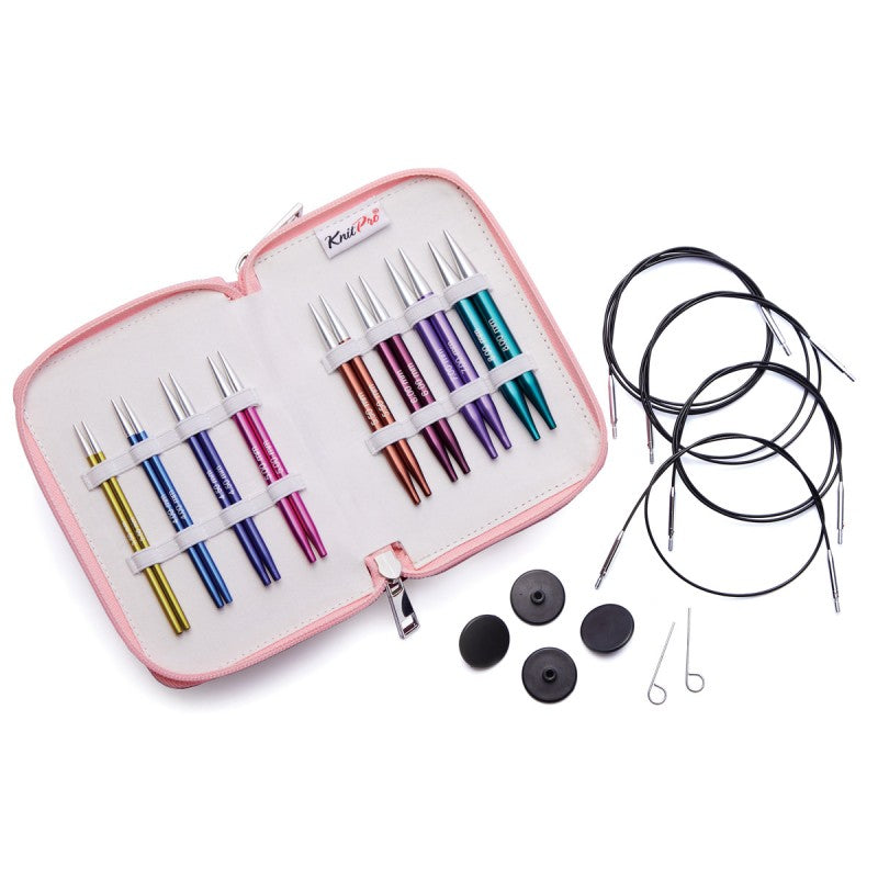 Set de agujas de tejer KnitPro Zing de 10 cm