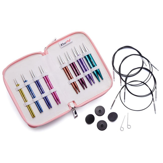 Set de agujas de tejer KnitPro Zing de 10 cm