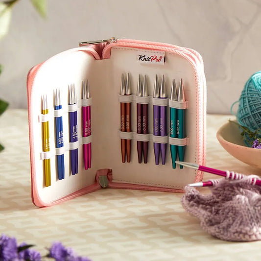 Set de agujas de tejer KnitPro Zing de 10 cm